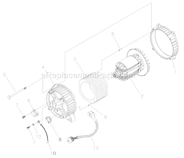 Page A Diagram and Parts List for 1646-2  Briggs and Stratton Generator